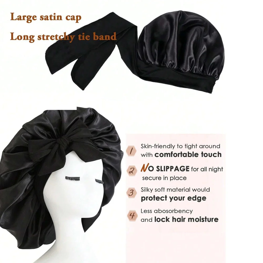 Satin Bonnet Silk Bonnet