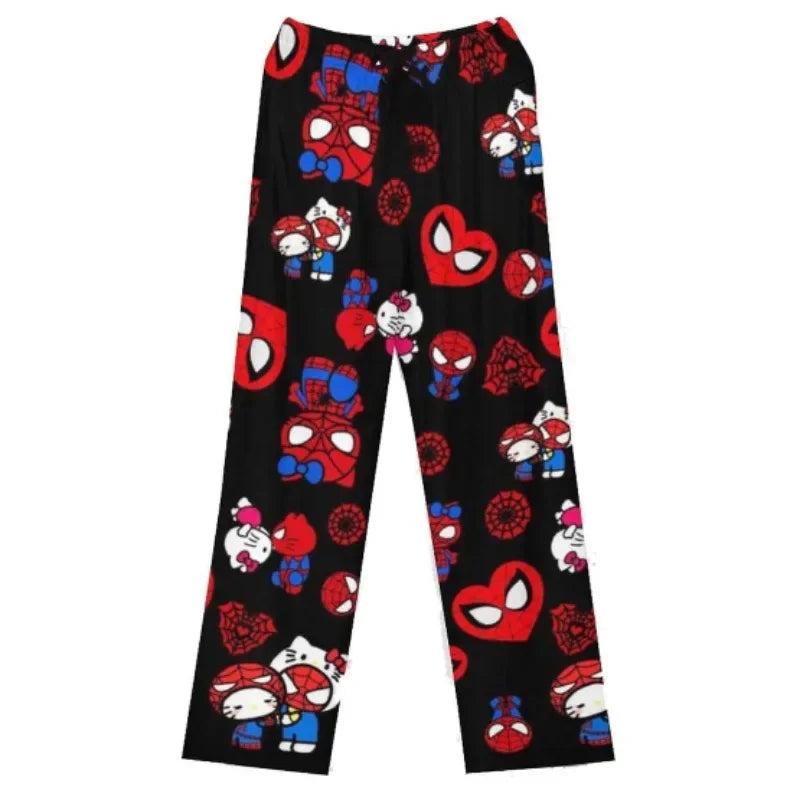 Hello Kitty Spider-man Cotton Pyjama