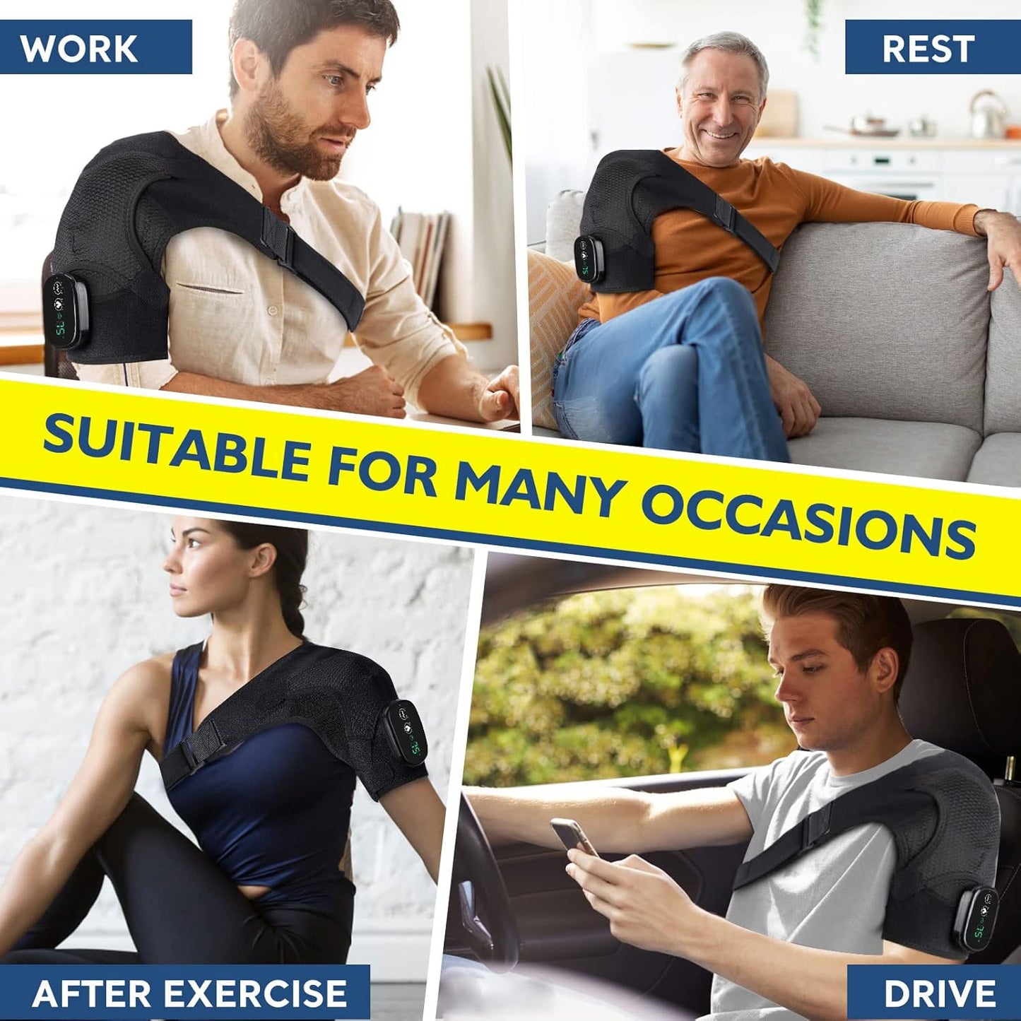 Electric Shoulder Therapy Wrap