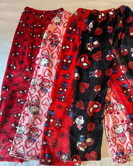 Hello Kitty Spider-man Cotton Pyjama