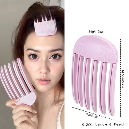 Fluffy Hairpin Curling Bangs Clips