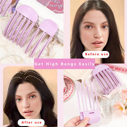 Fluffy Hairpin Curling Bangs Clips