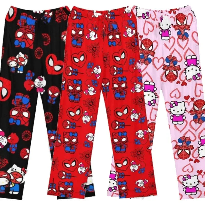 Hello Kitty Spider-man Cotton Pyjama